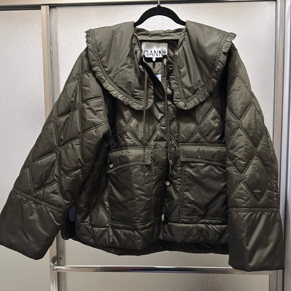 New Ganni women jacket with some from bottoms. I never wear.